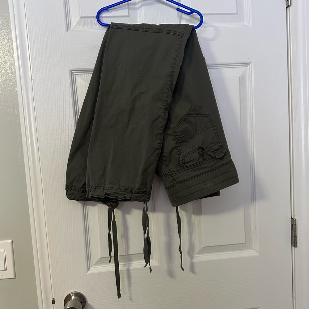 Women's Olive Green Cargo Pants
